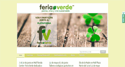 Desktop Screenshot of feriaverde.cl